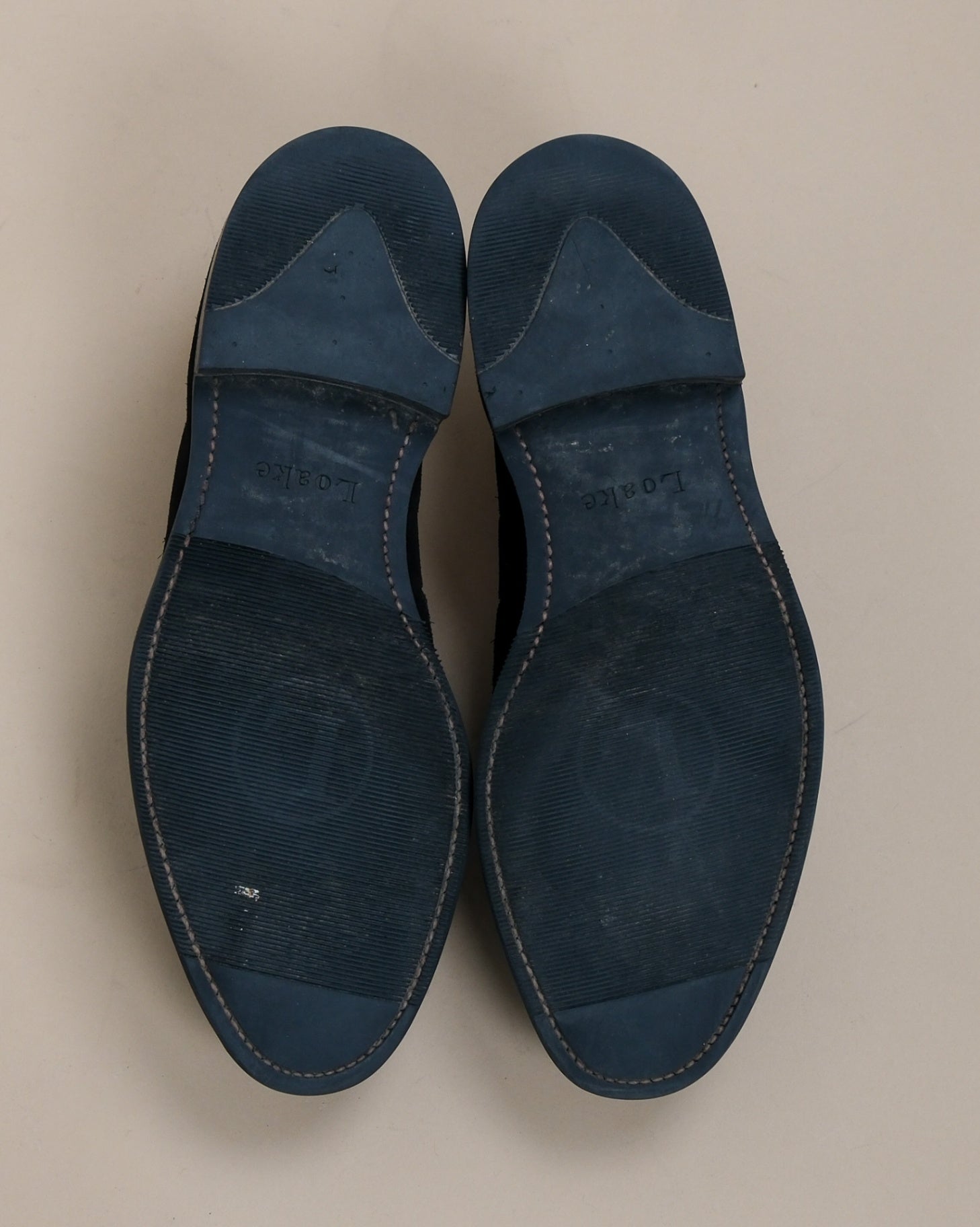 Black Suede Russel Tassel Loafers