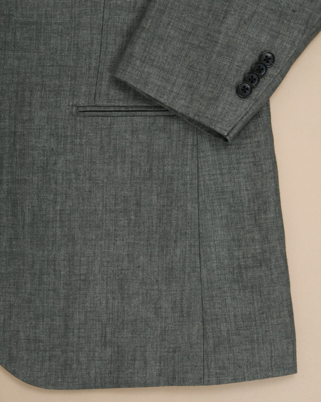 Green Linen Suit