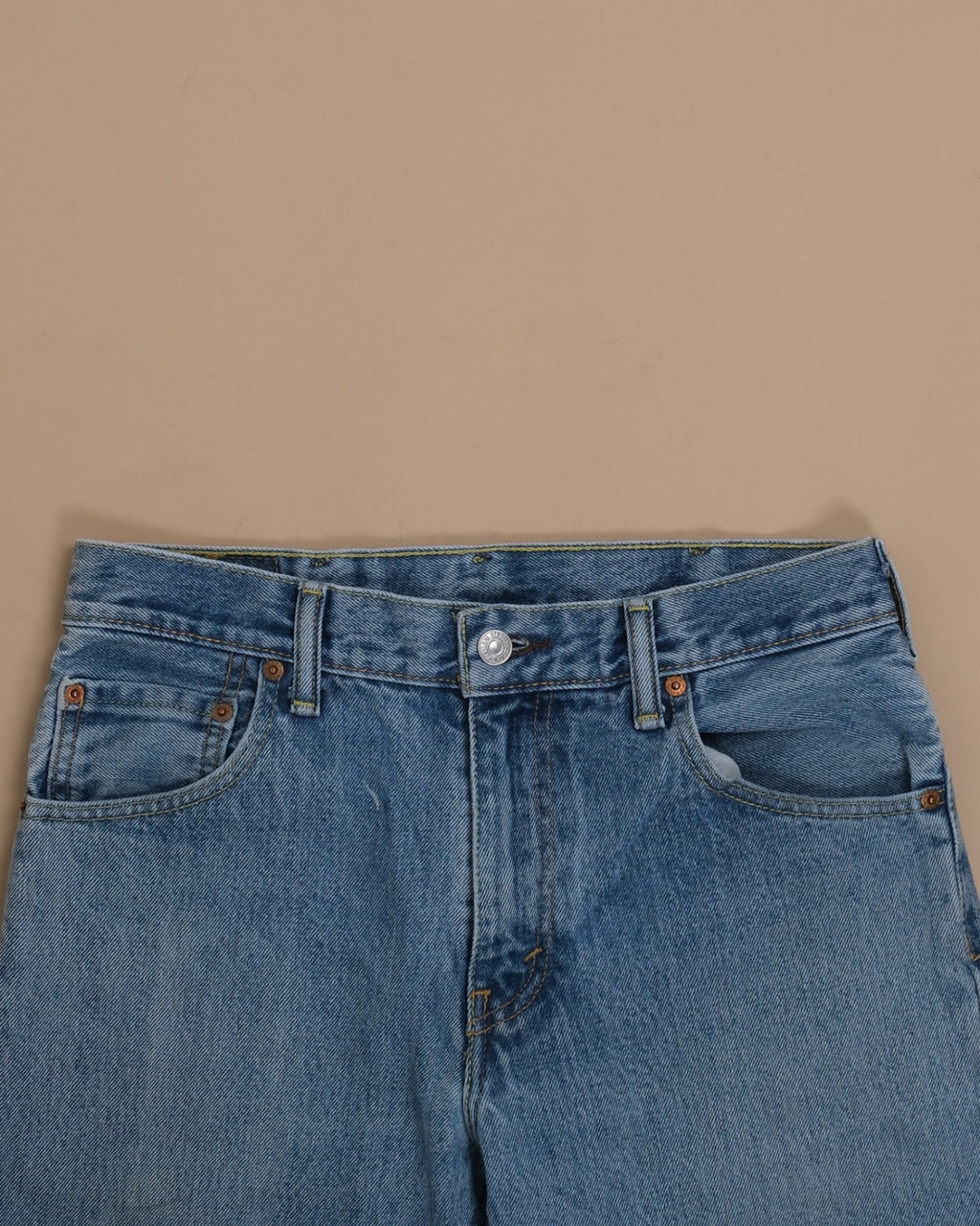 Light Wash Mid-Rise 517 Denim