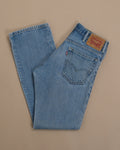 Light Wash Mid-Rise 517 Denim