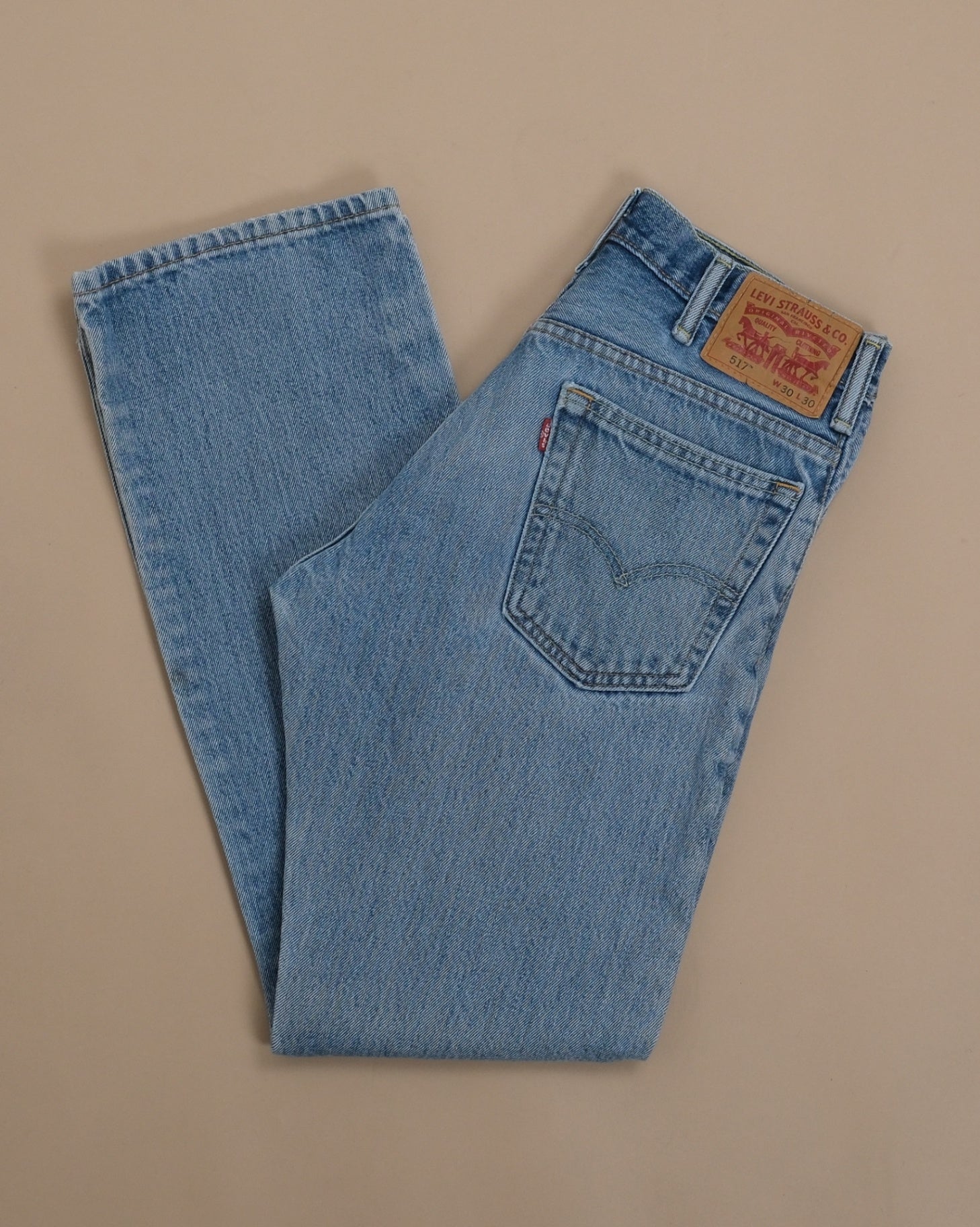 Light Wash Mid-Rise 517 Denim