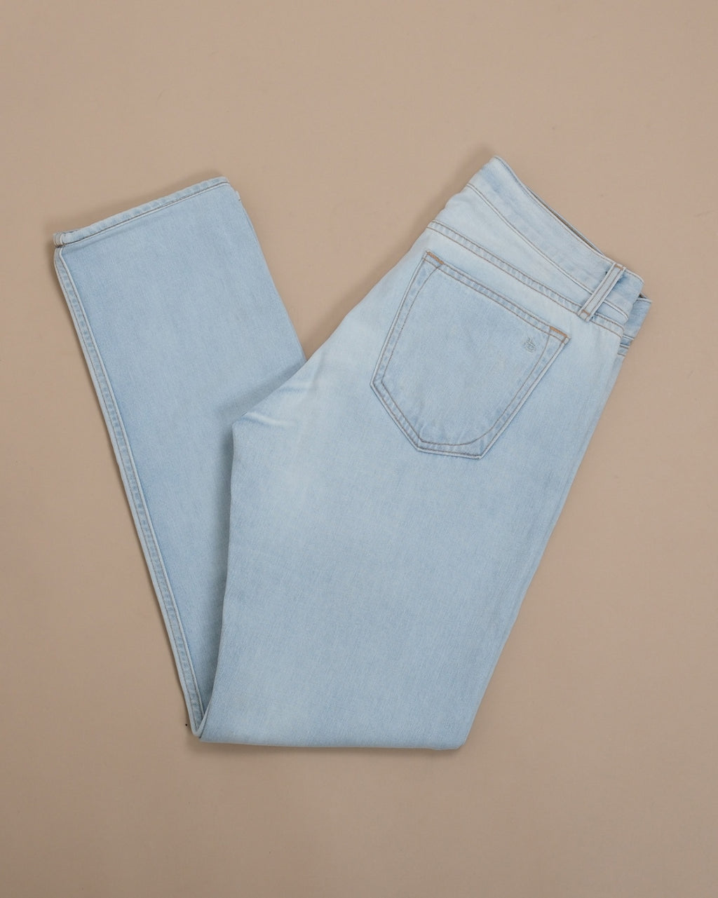 Light Wash 5-Pocket Denim, Made in USA
