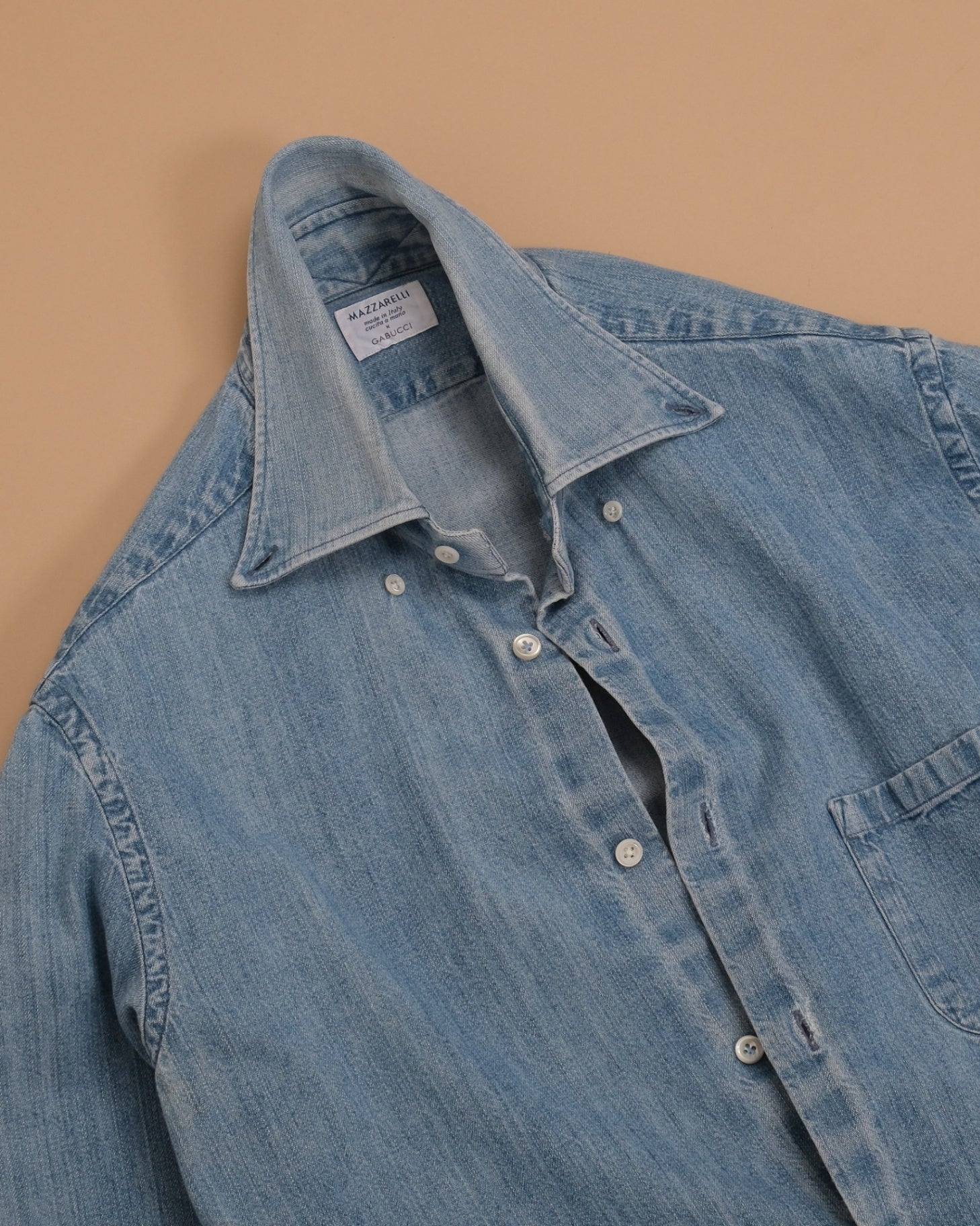 Light Wash Denim BD. Shirt