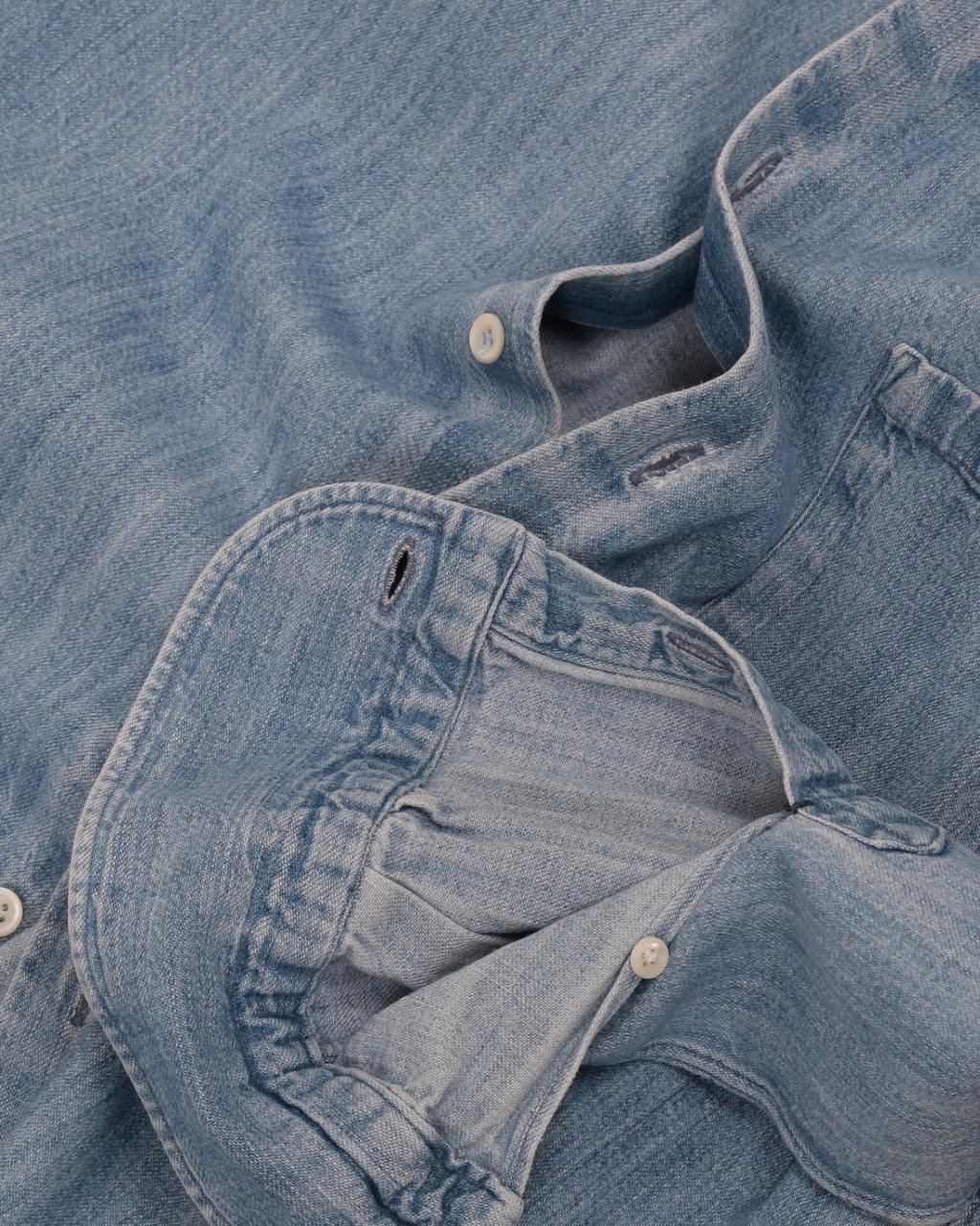 Light Wash Denim BD. Shirt