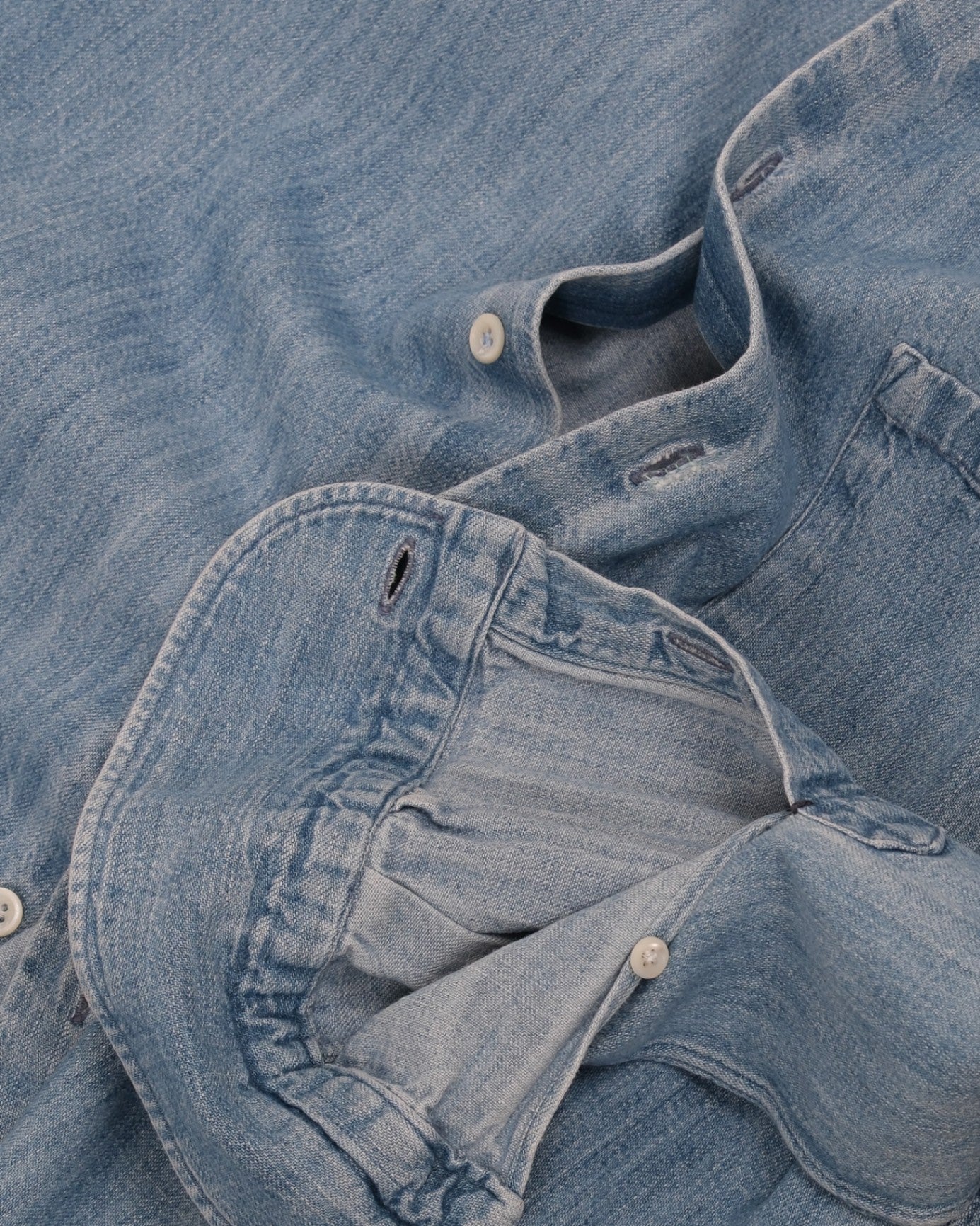 Light Wash Denim BD. Shirt