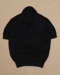 Black Cashmere/Silk Polo