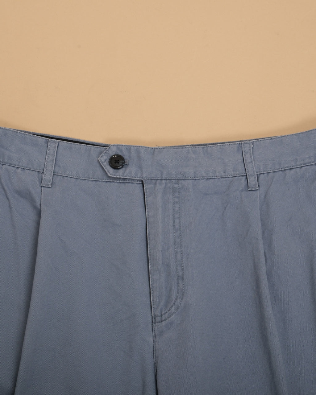Blue Cotton twill Trousers