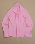 Pink Cotton Popover Shirt