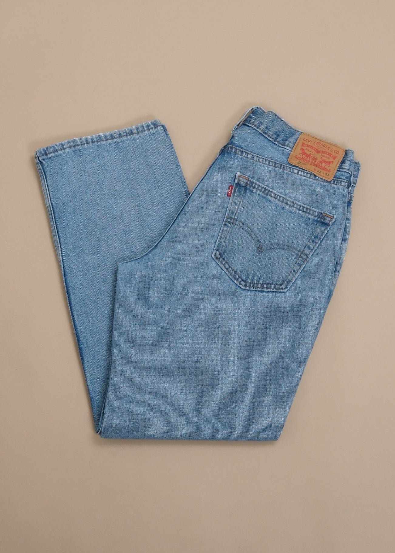 Light Wash High-Rise 550 Jeans