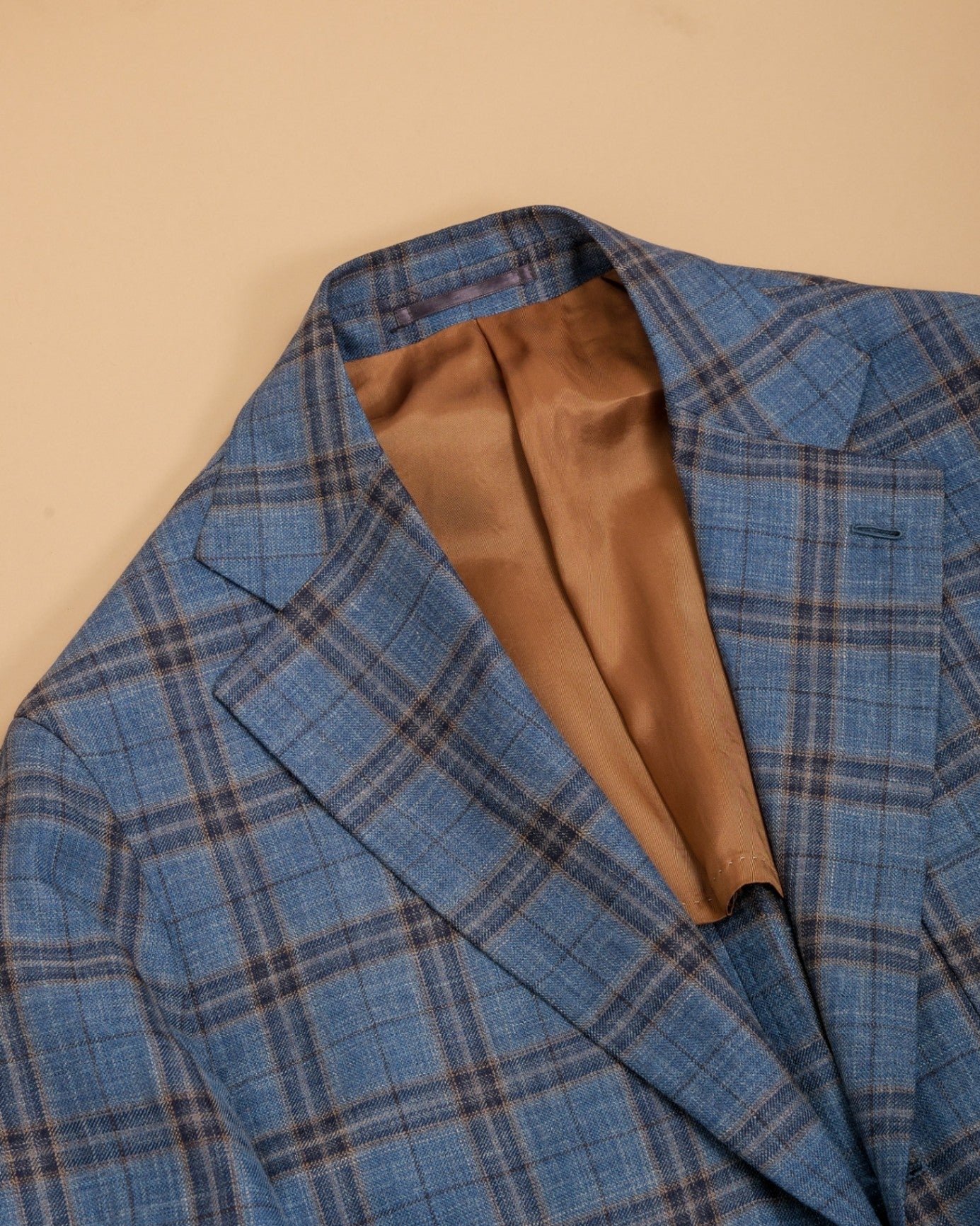 Blue Plaid Check LP Summertime Sports Jacket