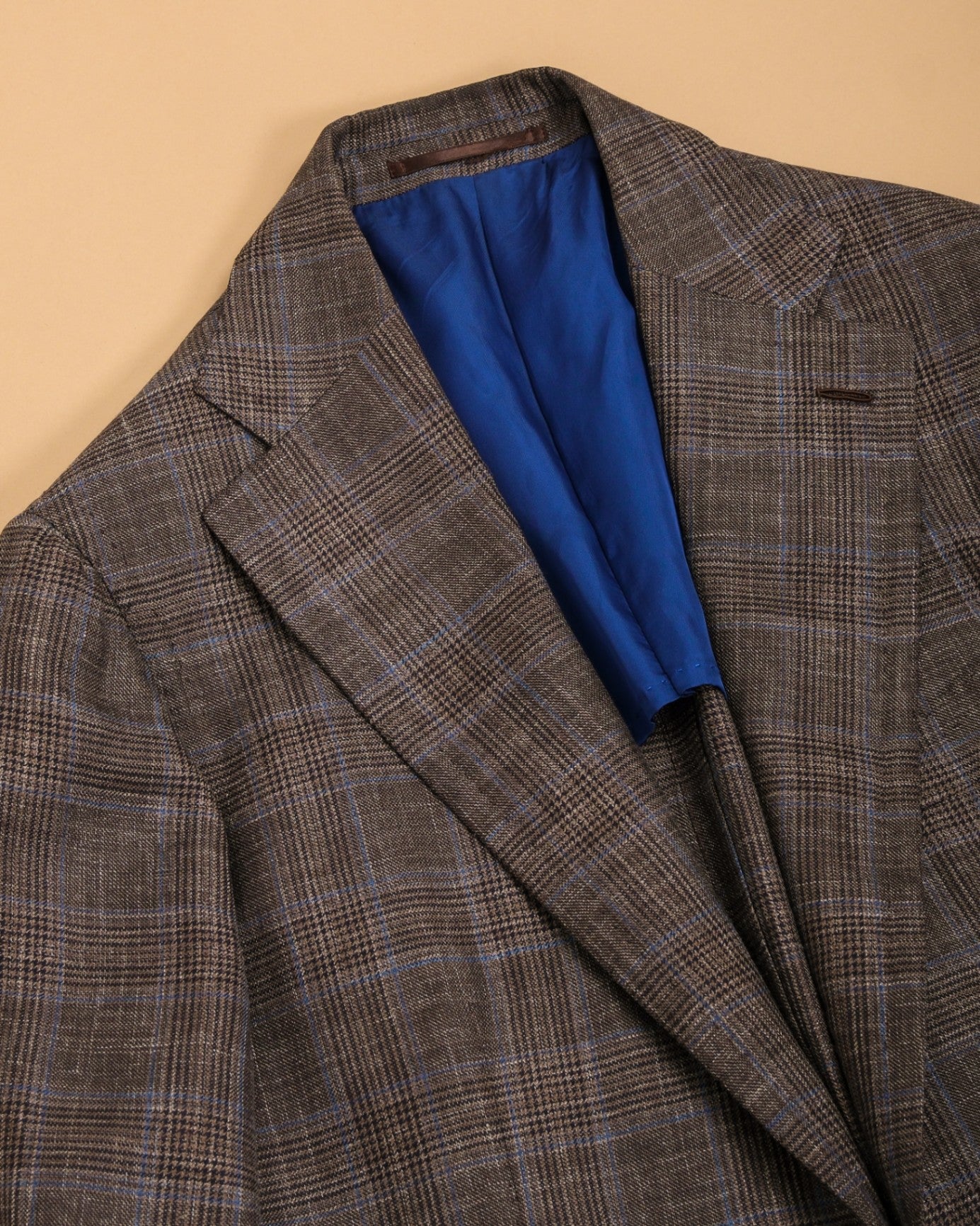 Brown Caccioppoli Wool/Silk/Linen Sports Jacket