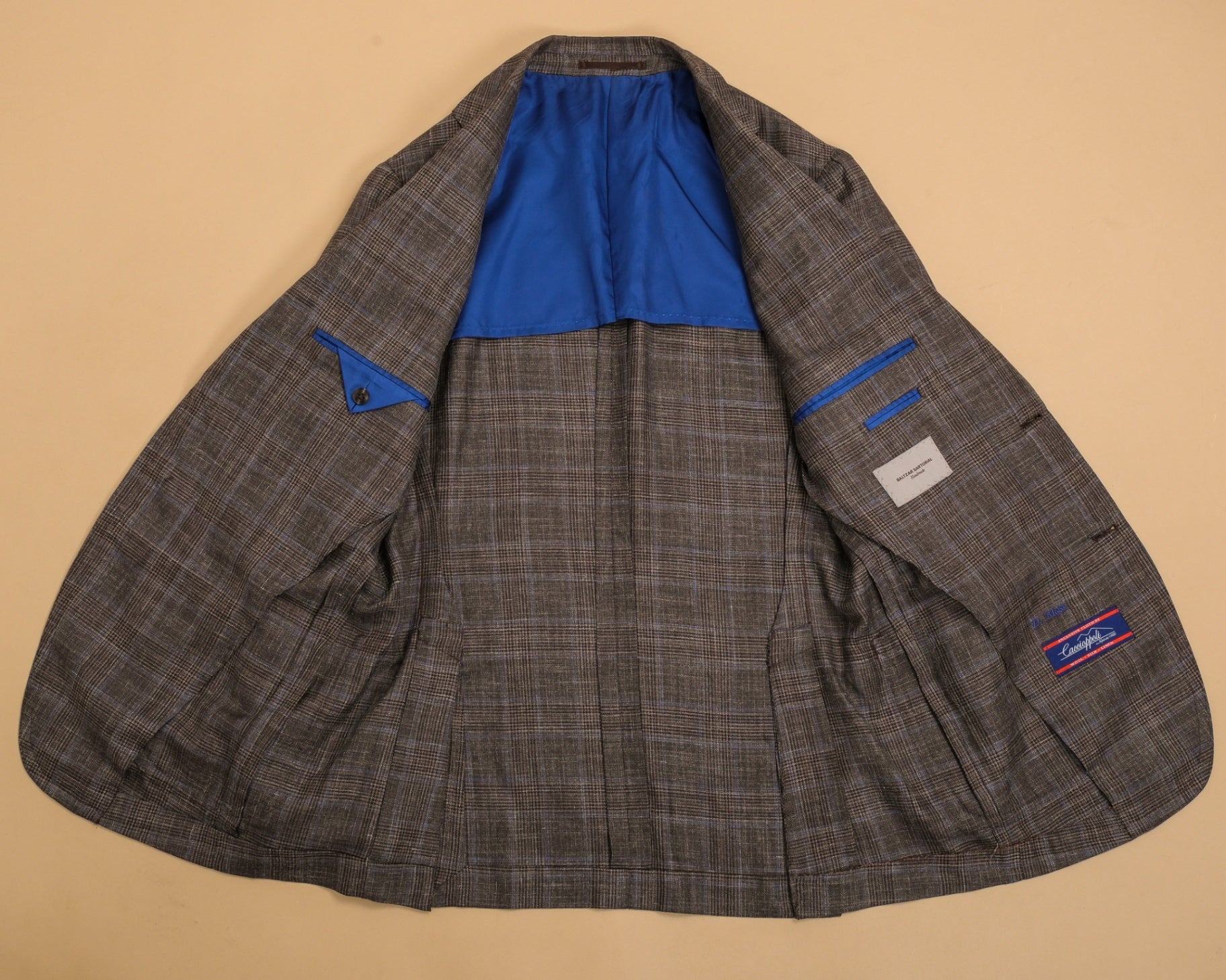 Brown Caccioppoli Wool/Silk/Linen Sports Jacket