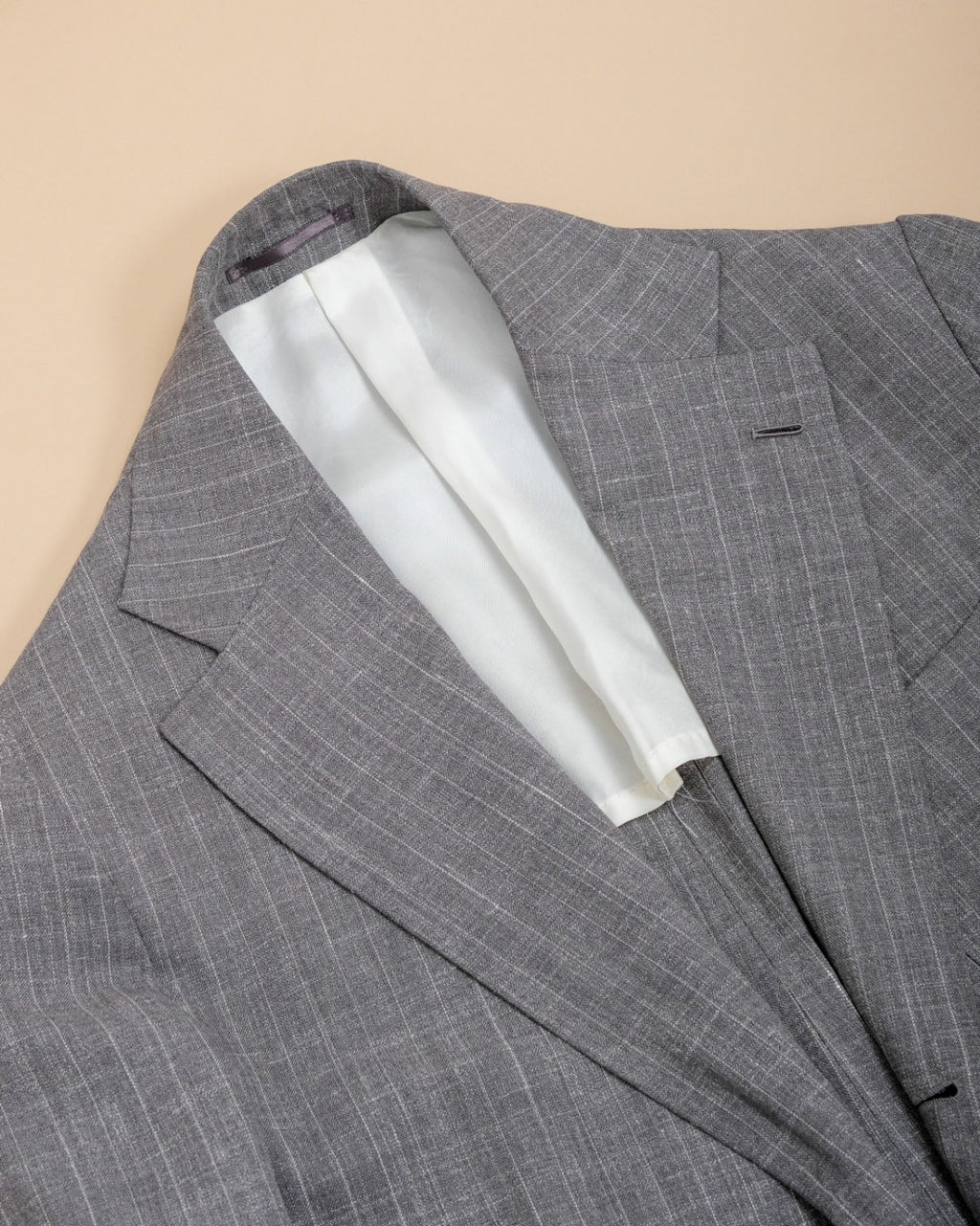 Grey Chalk Stripe LP Summertime Sports Jacket