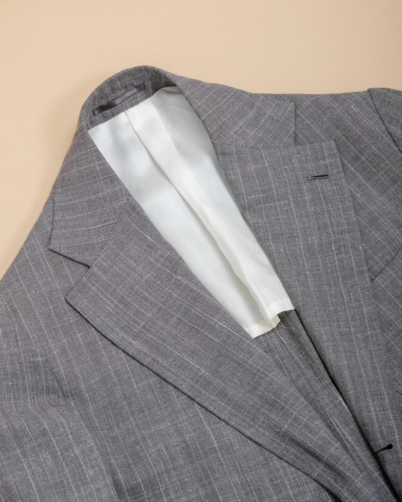 Grey Chalk Stripe LP Summertime Sports Jacket