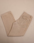Khaki Casual Linen Trousers