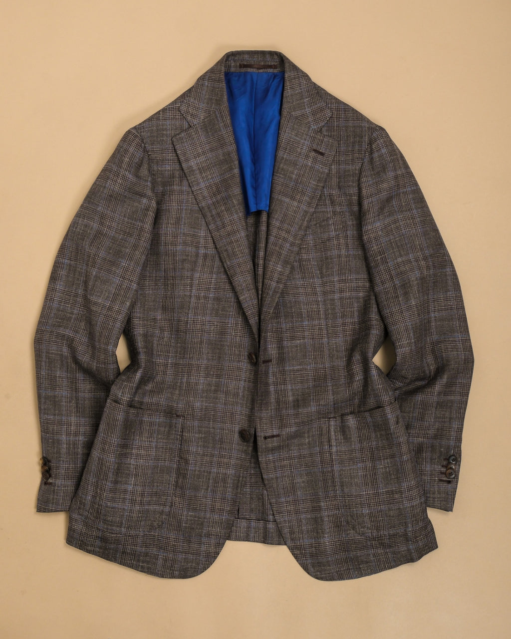 Brown Caccioppoli Wool/Silk/Linen Sports Jacket