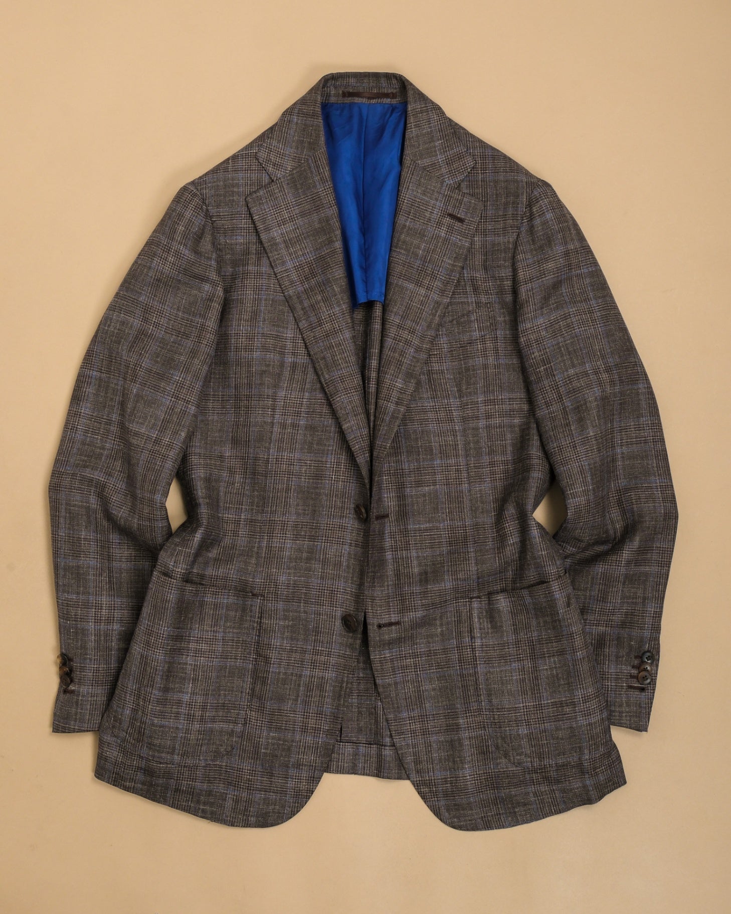 Brown Caccioppoli Wool/Silk/Linen Sports Jacket