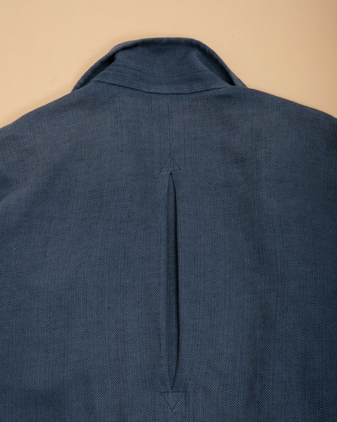 Pale Blue Linen Cotton Overshirt