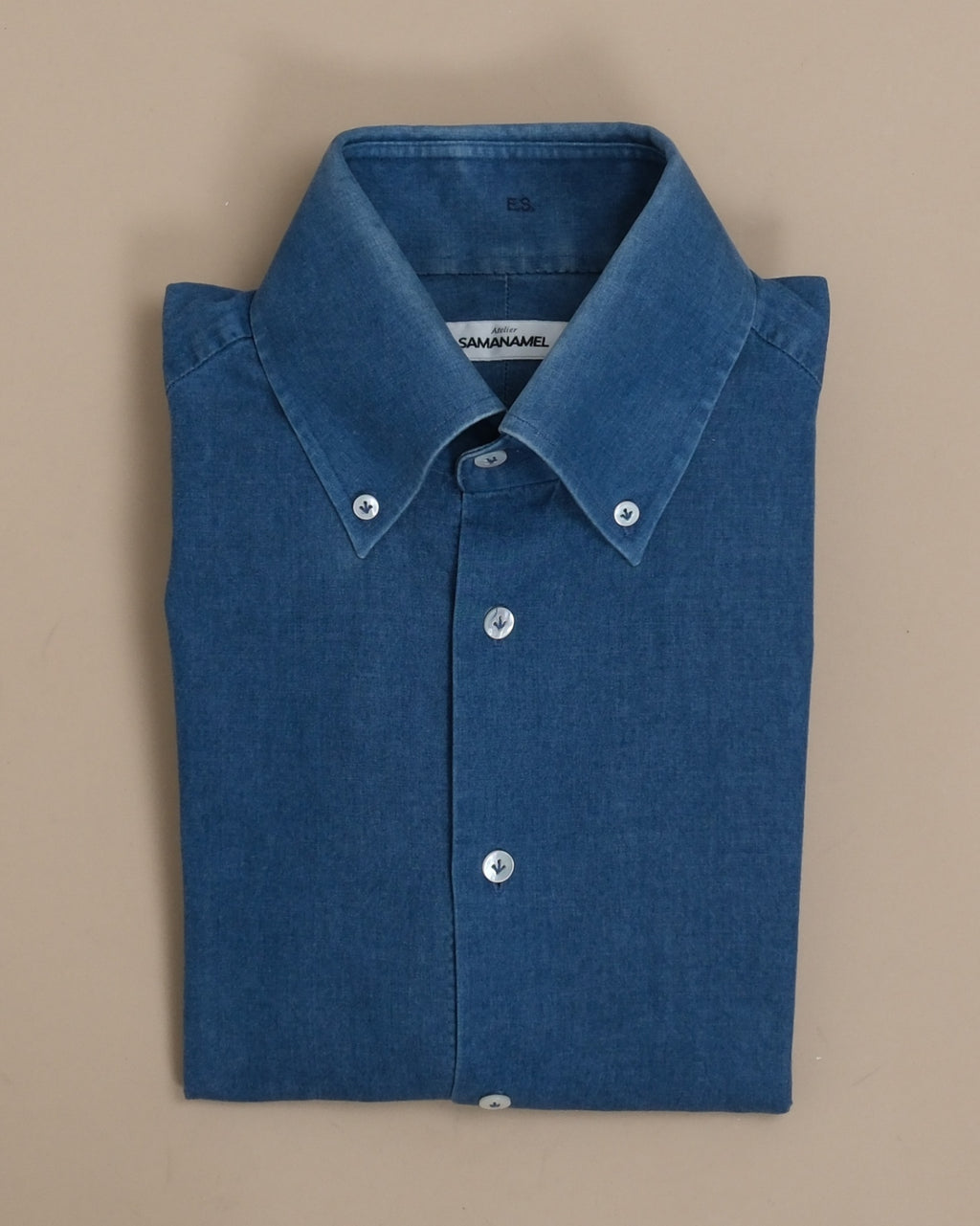 Mid Blue Wash BD. Denim Shirt