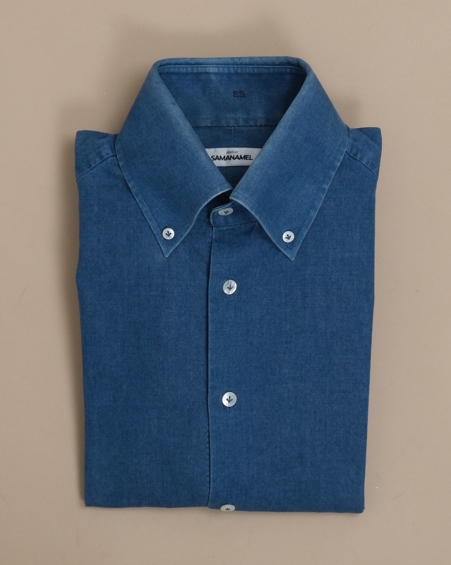 Mid Blue Wash BD. Denim Shirt