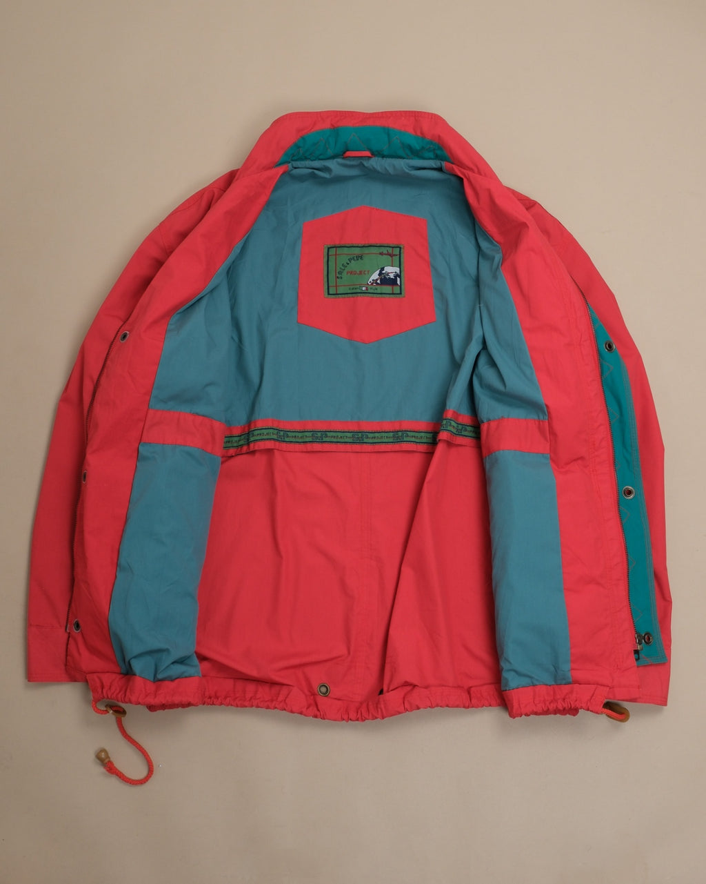Faded Red Cotton Jacket