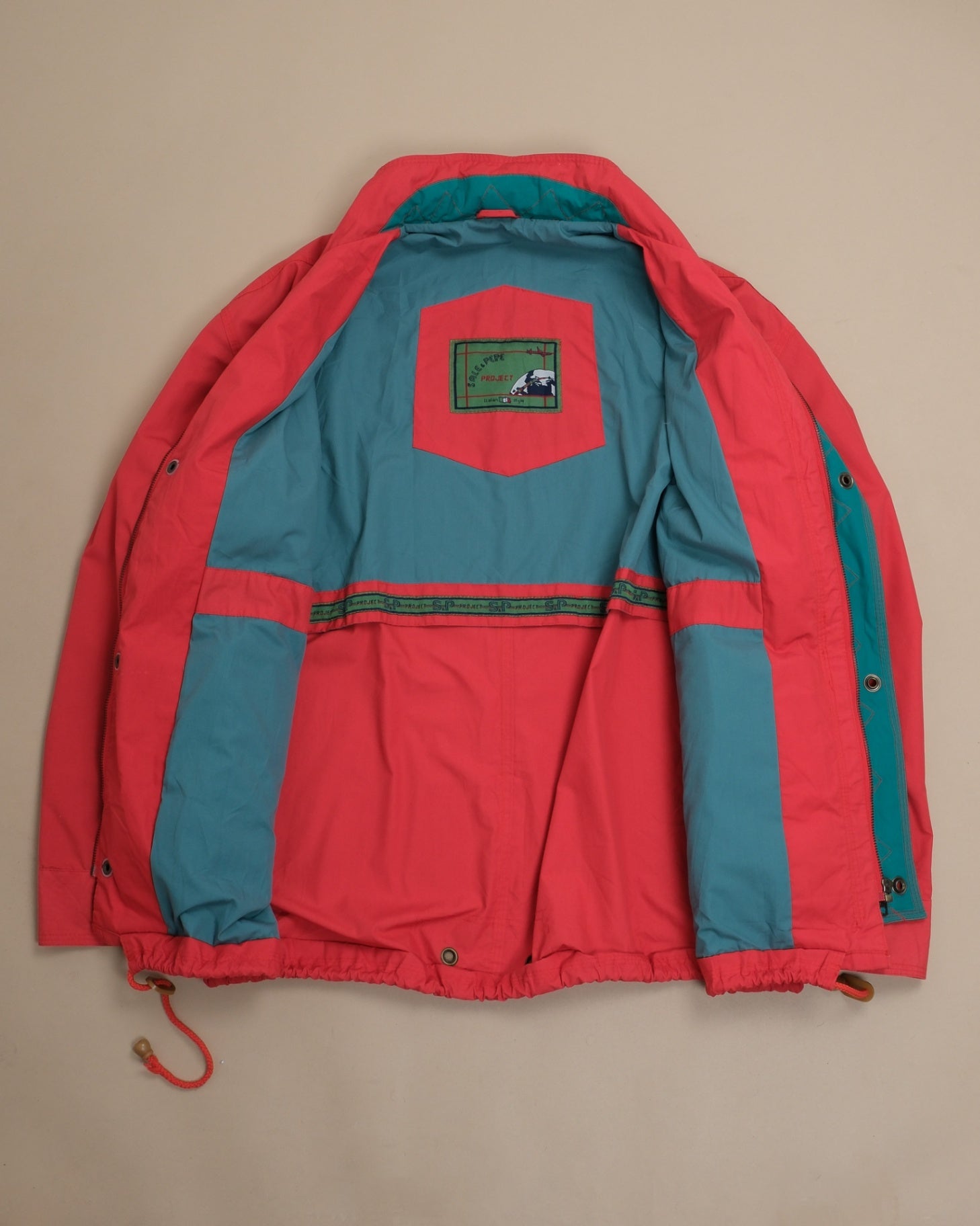 Faded Red Cotton Jacket
