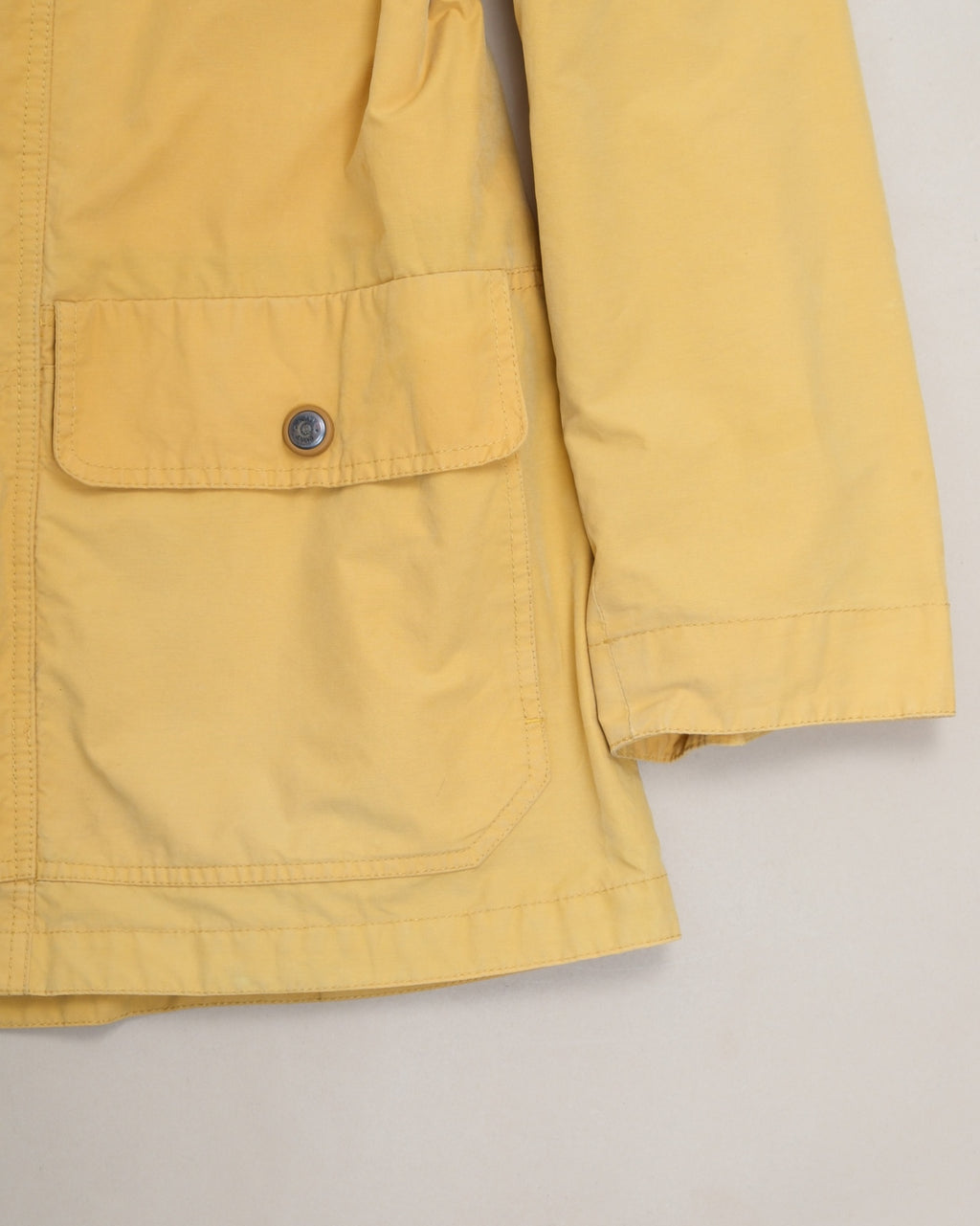 Faded Yellow Cotton Jacket