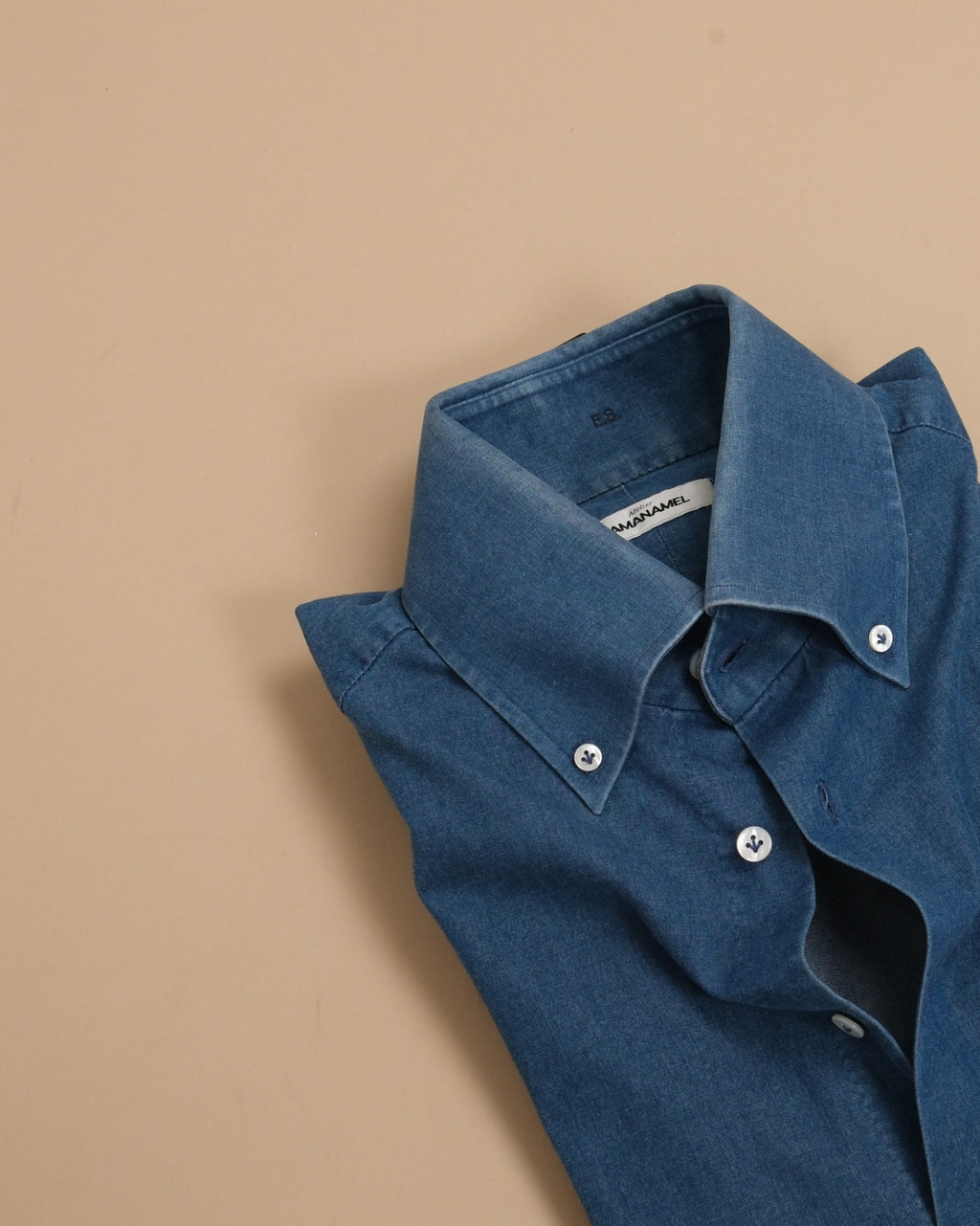 Mid Blue Wash BD. Denim Shirt