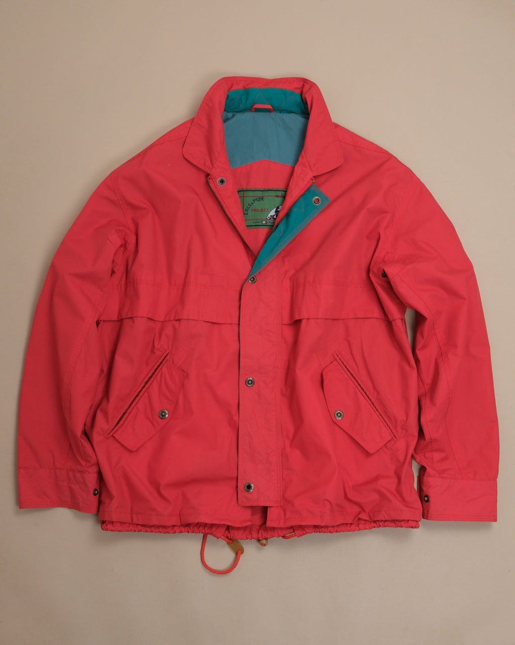 Faded Red Cotton Jacket