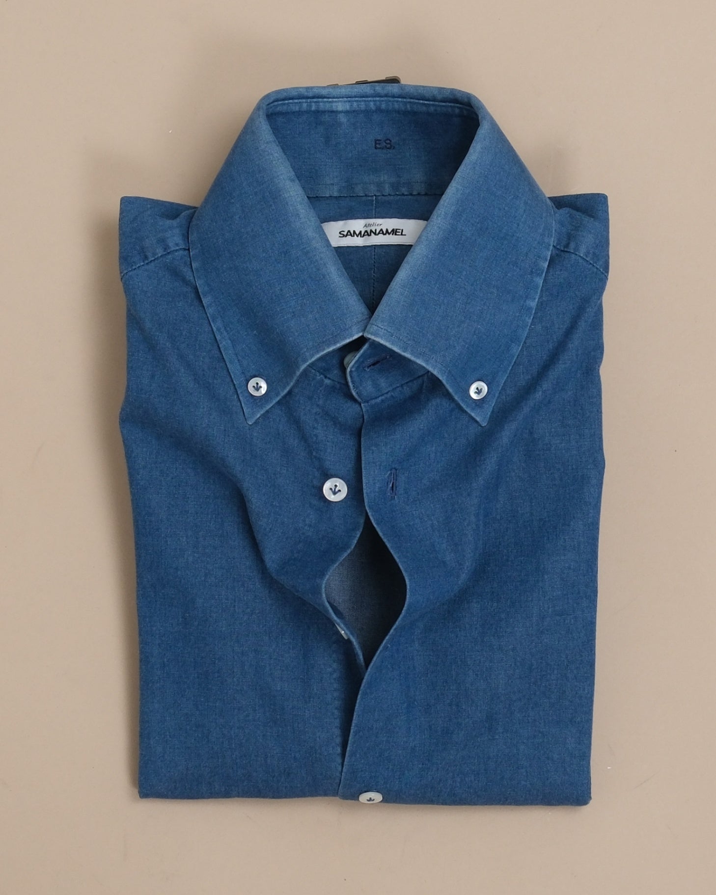 Mid Blue Wash BD. Denim Shirt