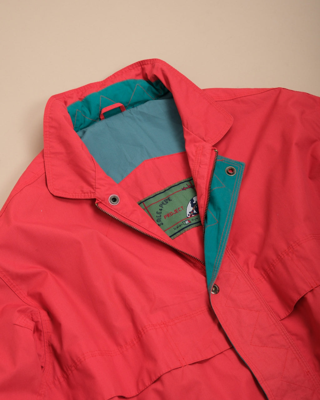 Faded Red Cotton Jacket