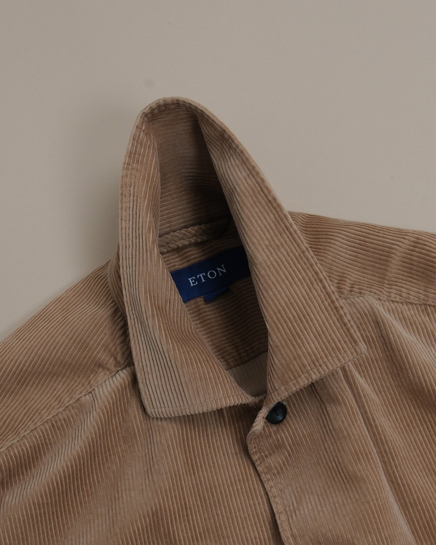 Brown Corduroy Cotton Overshirt