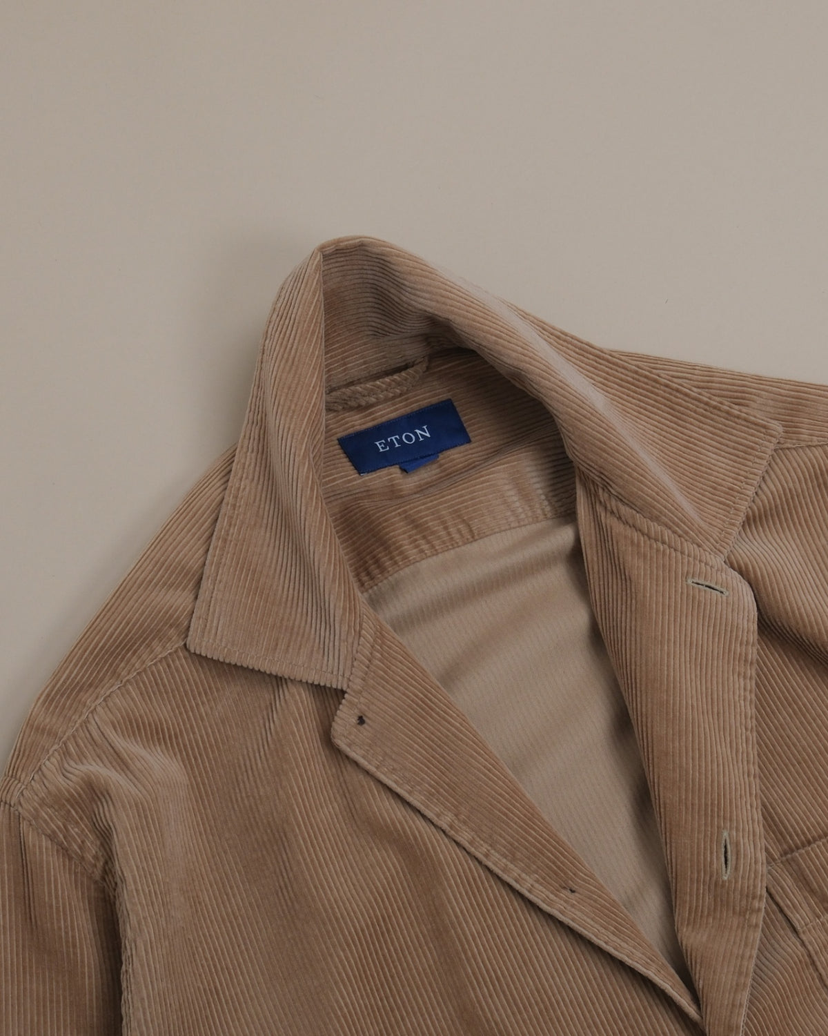 Brown Corduroy Cotton Overshirt