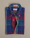 Multicolour Plaid Windblown Oxford Shirt