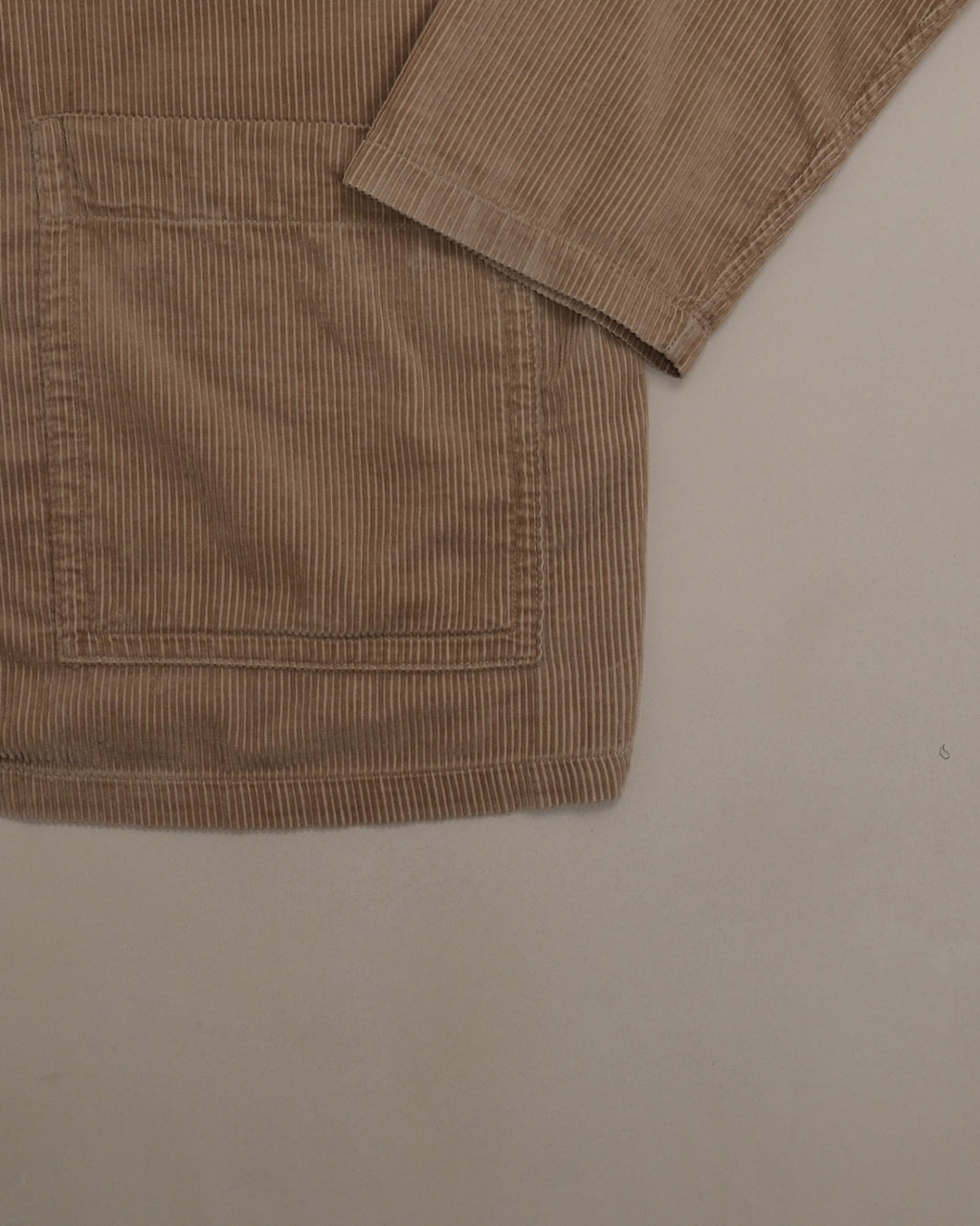 Brown Corduroy Cotton Overshirt