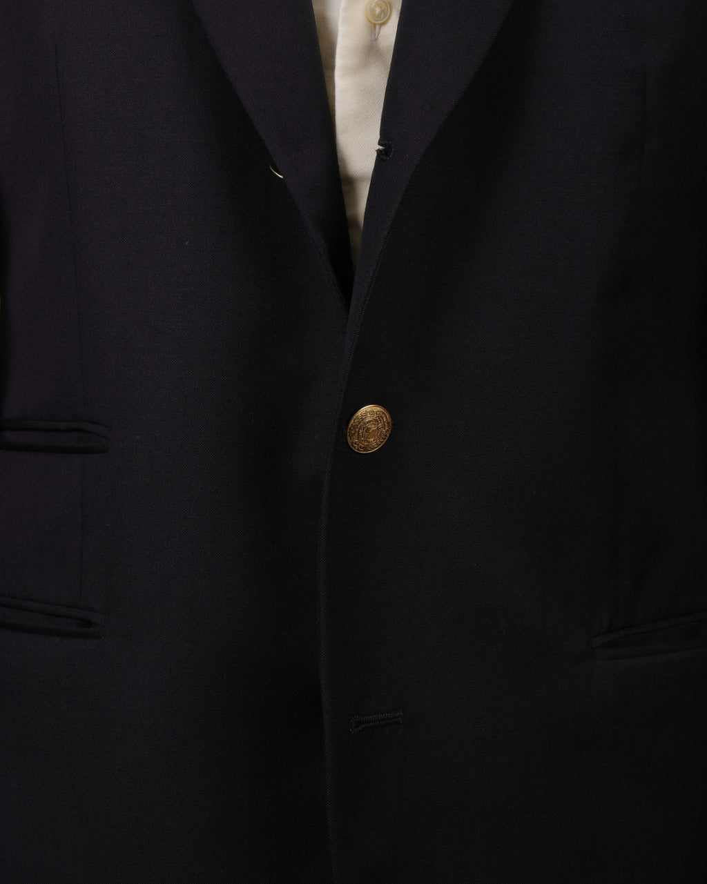 Navy Wool Blazer