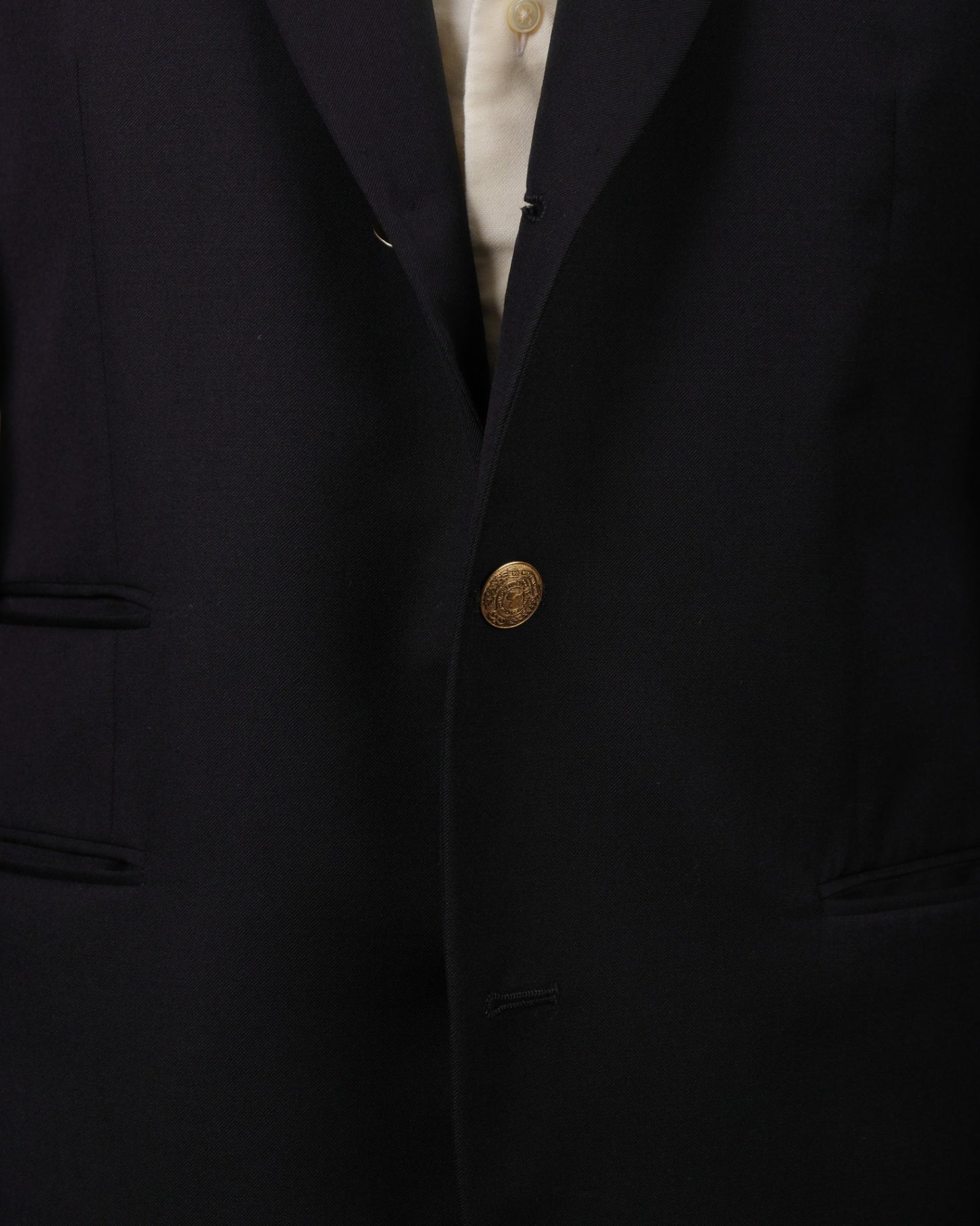 Navy Wool Blazer
