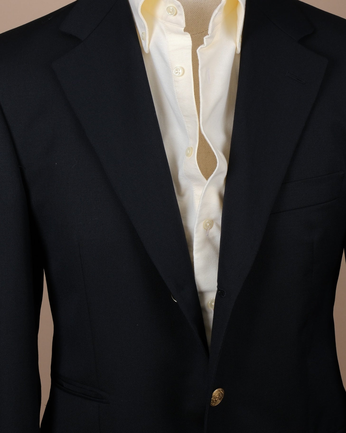 Navy Wool Blazer