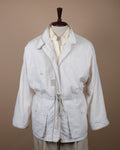 White Cotton Light Weight Field Jacket