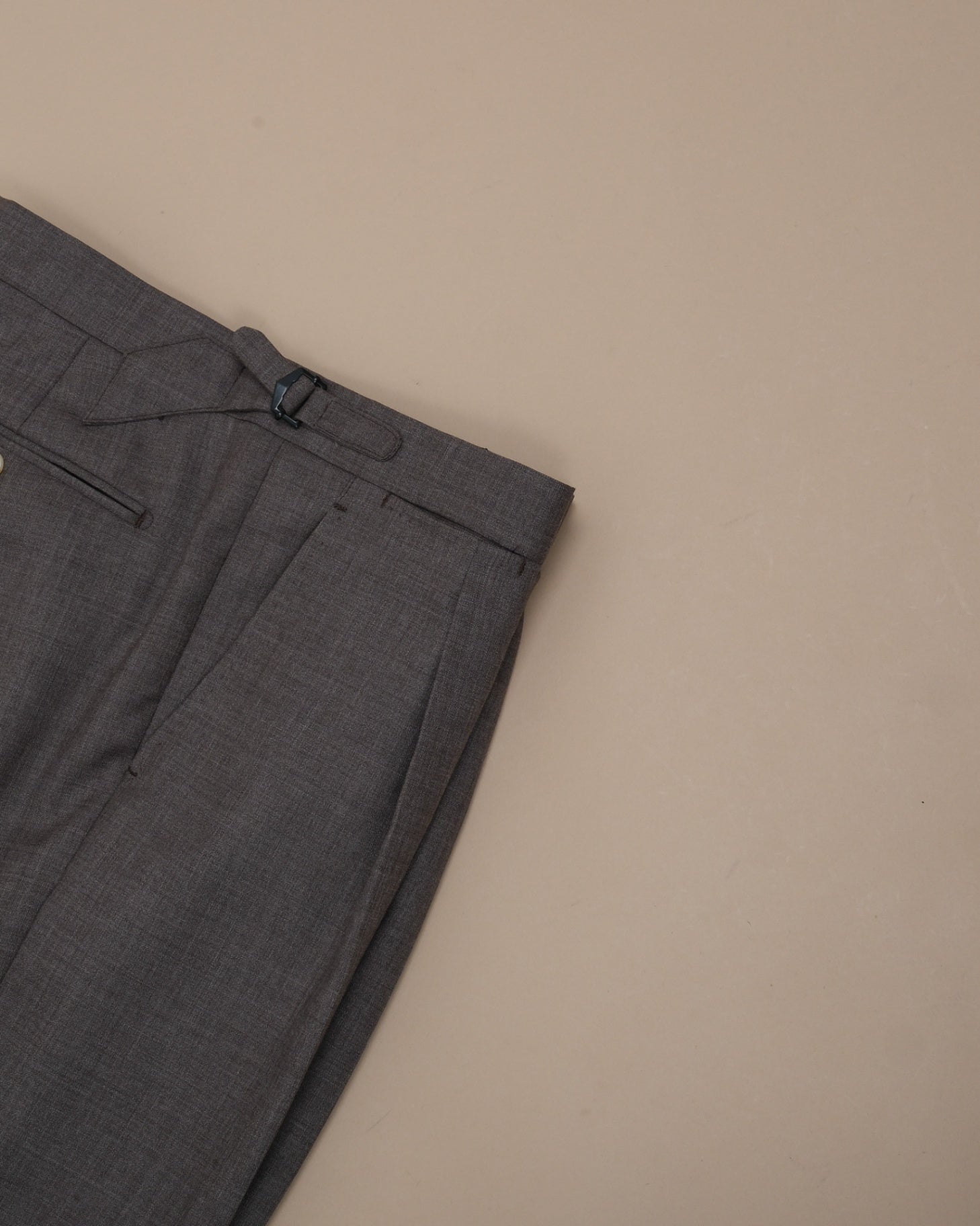 Taupe High-Twist Mod 3 Trousers