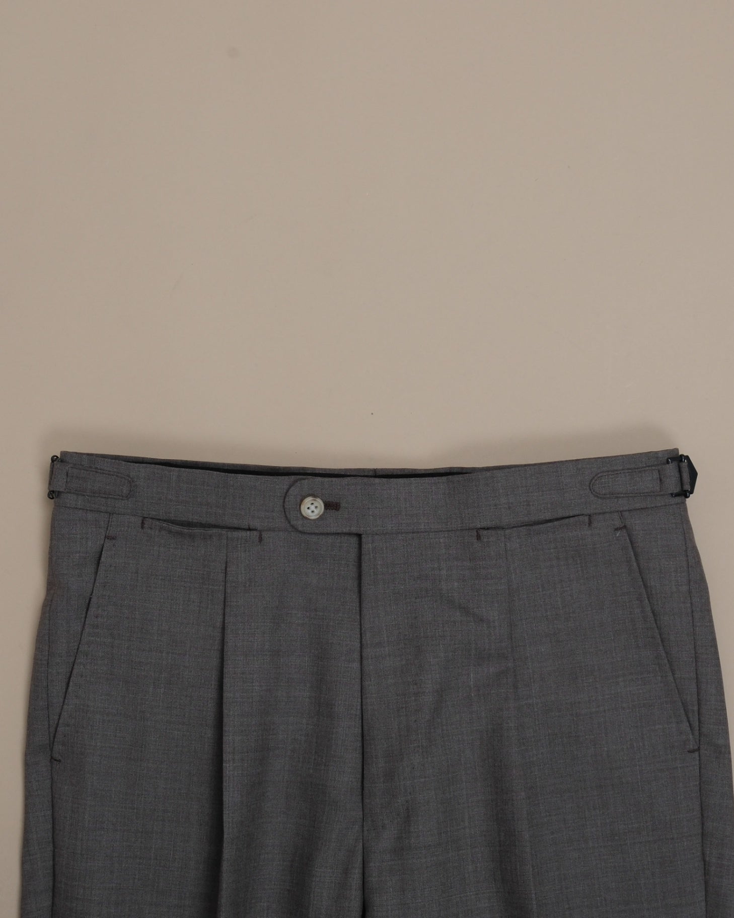 Taupe High-Twist Mod 3 Trousers