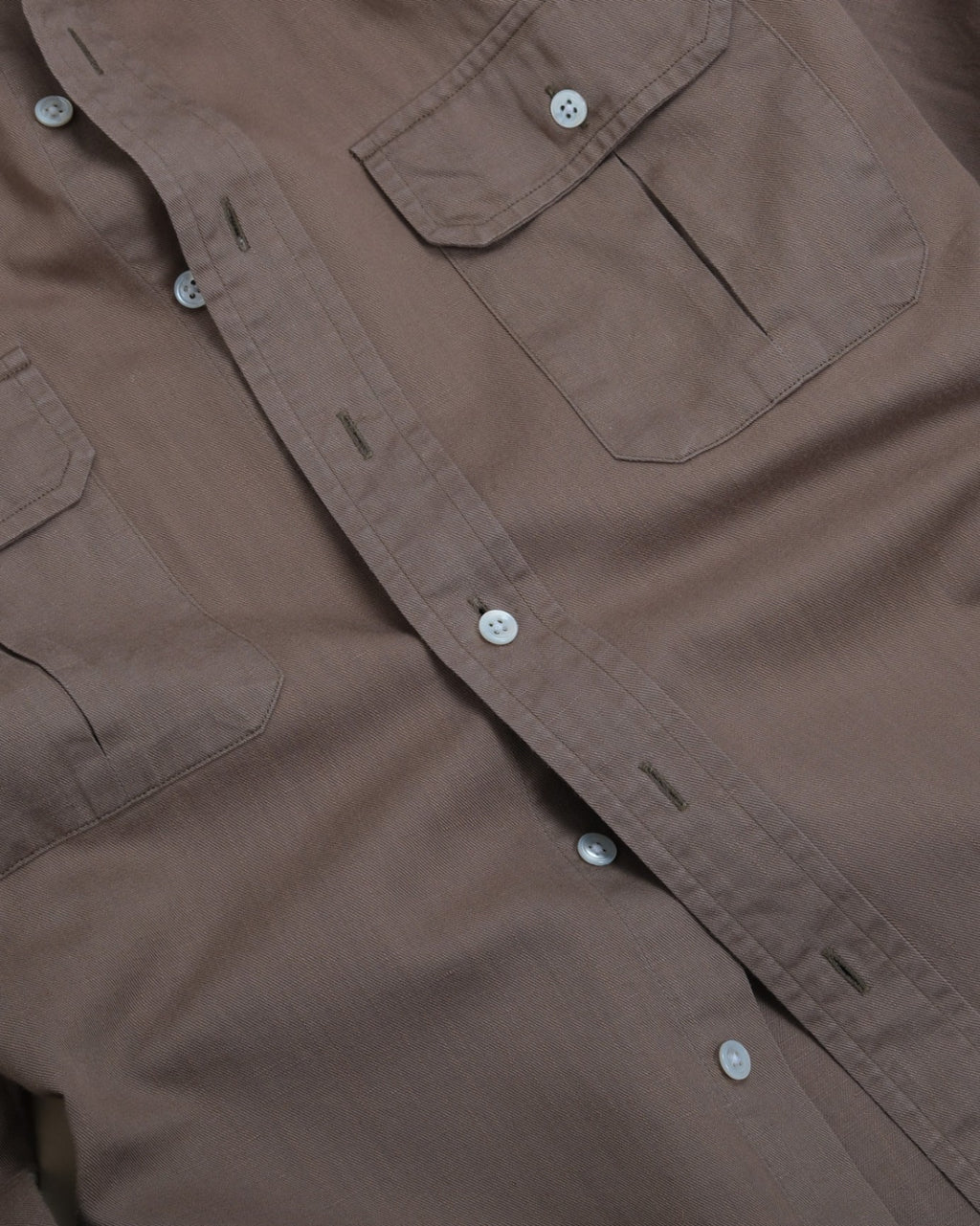 Mud Cotton/Linen Twill Work Shirt