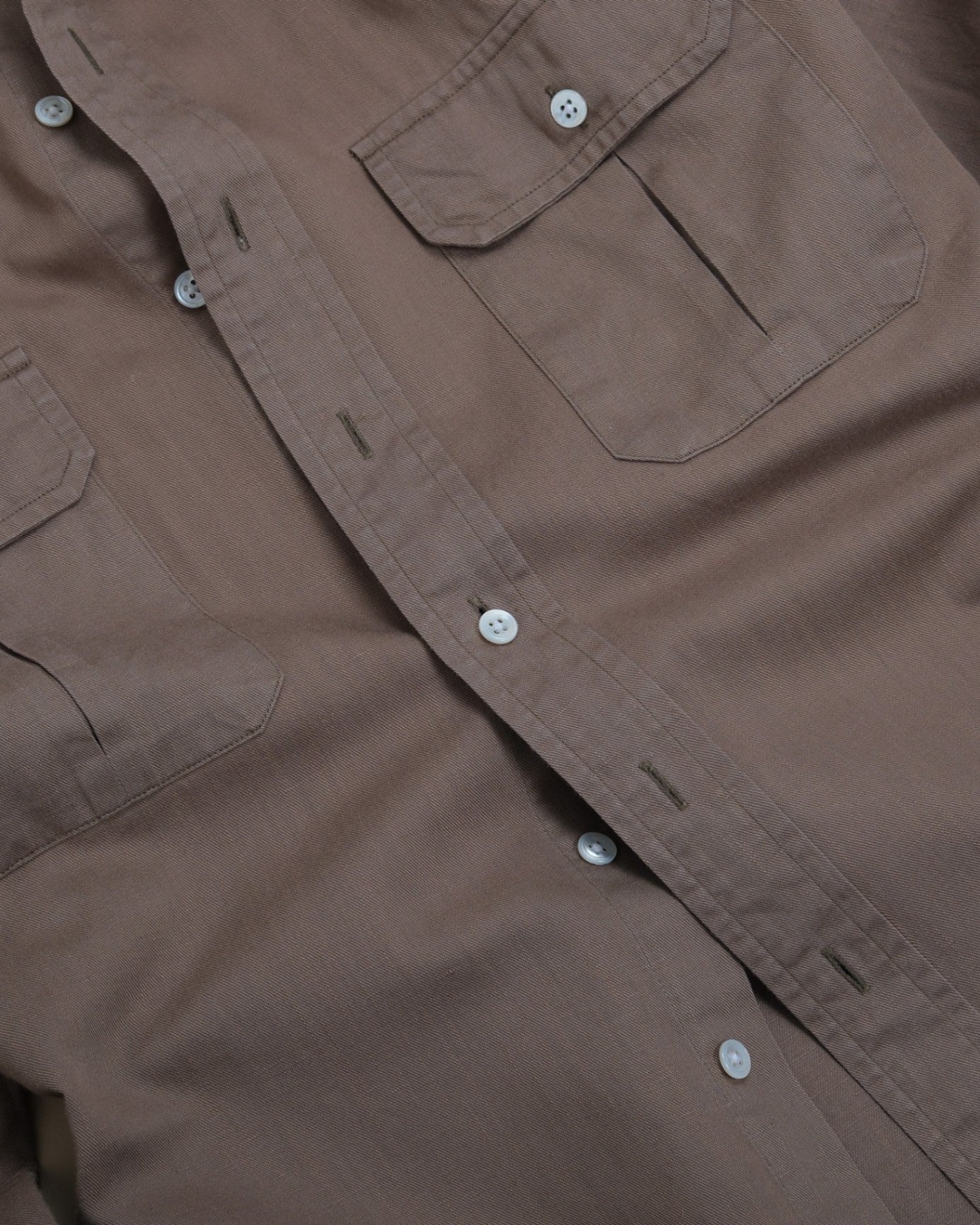 Mud Cotton/Linen Twill Work Shirt