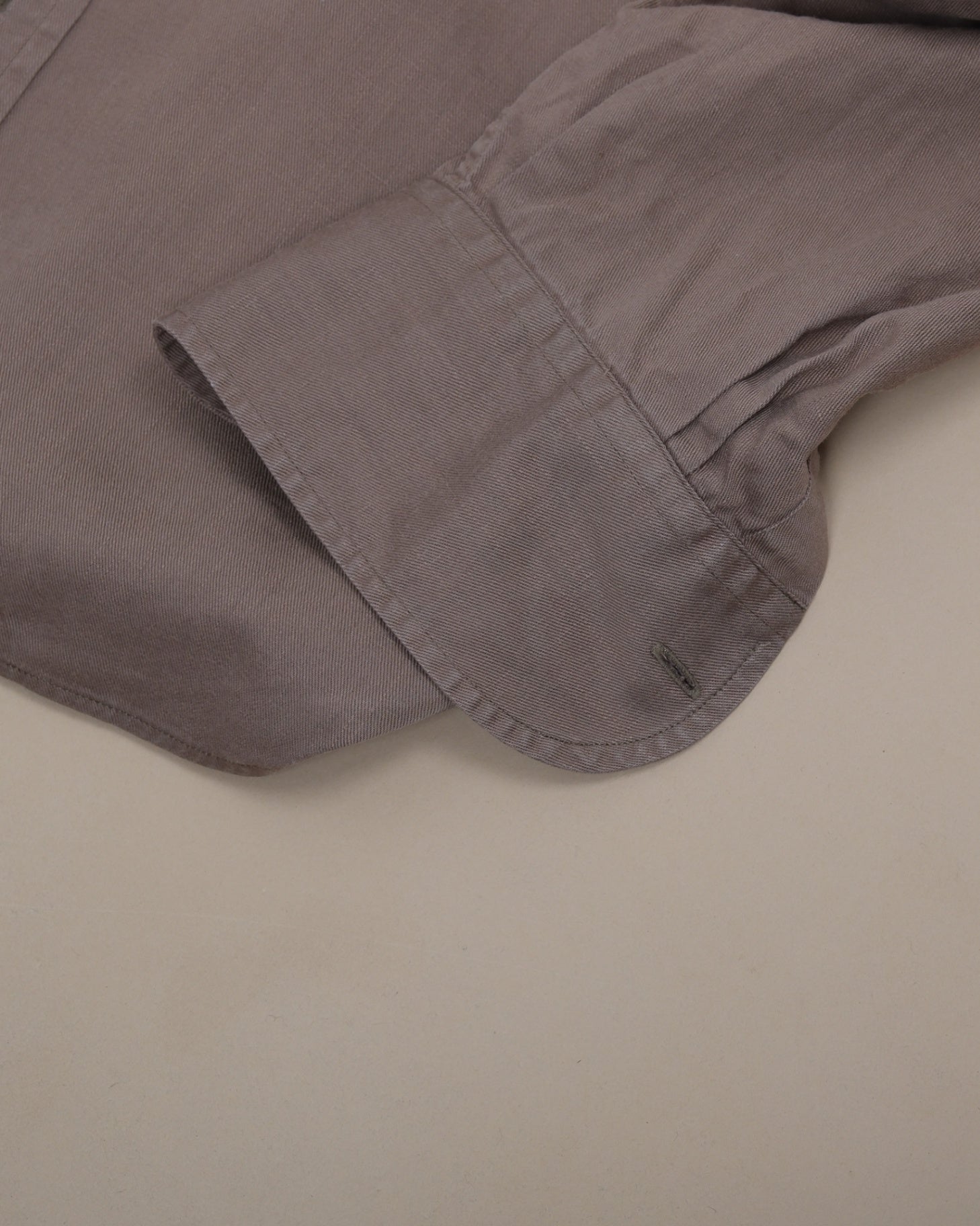Mud Cotton/Linen Twill Work Shirt