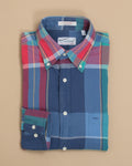 Plaid Check India Madras BD. Shirt