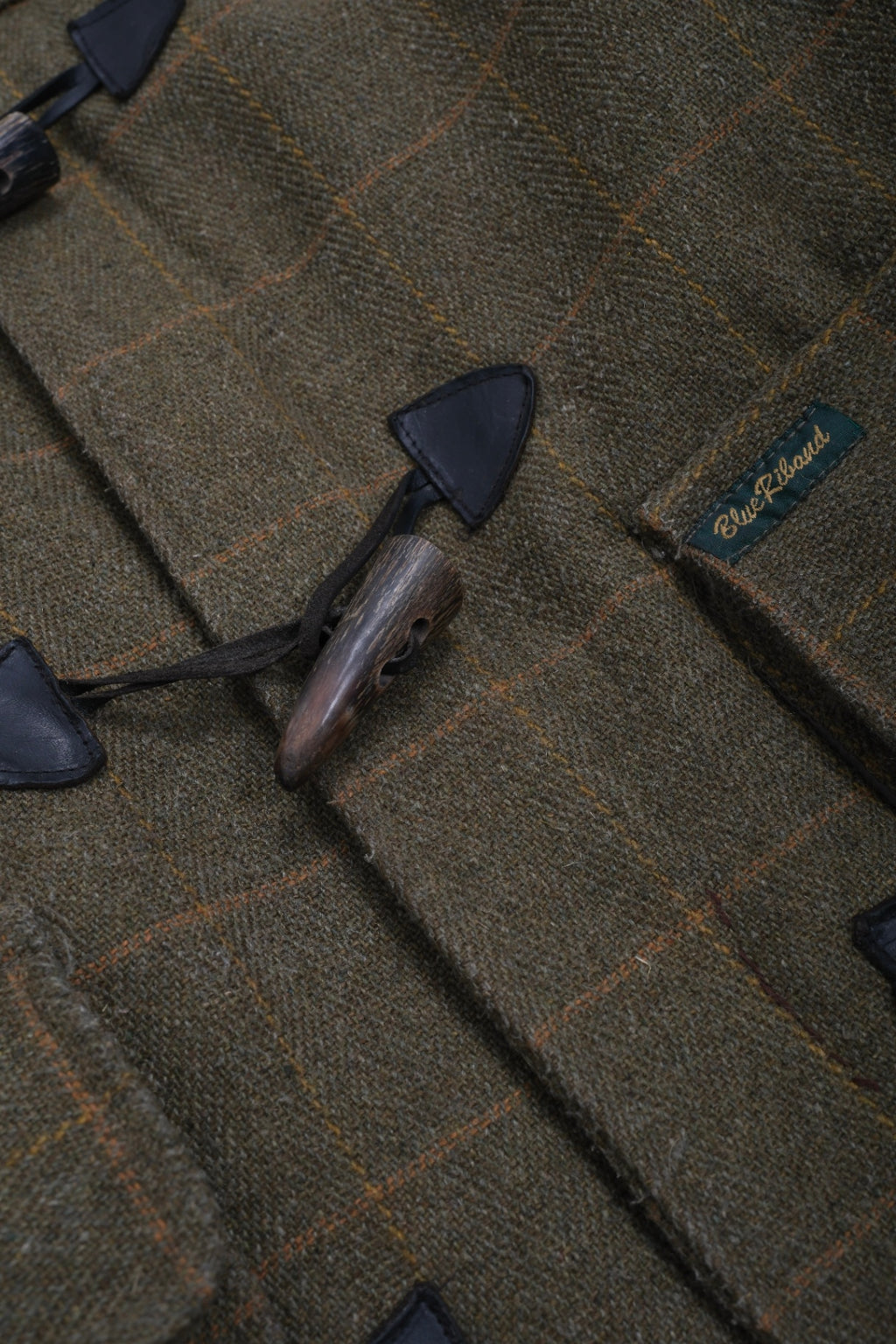 Dark Green Wool Duffle Coat