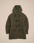 Dark Green Wool Duffle Coat