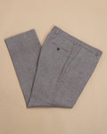 Taupe Birdseye Wool Trousers