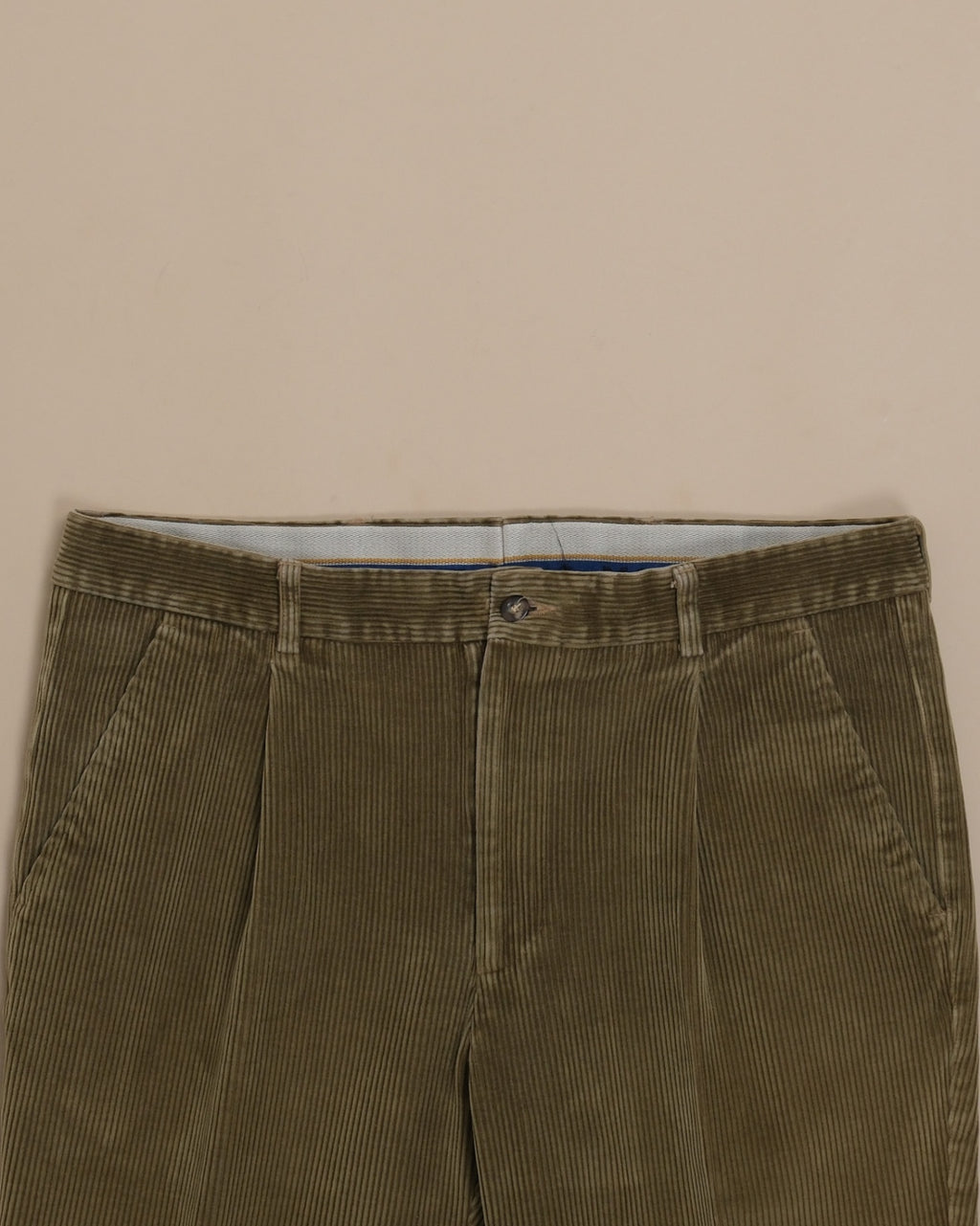Olive Brown Corduroy Trousers