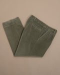 Olive Green Corduroy Trousers